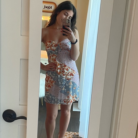 90s Patchwork Sundress - Picture 1 of 2